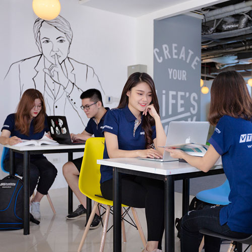 Professional education environment with international standard facilities