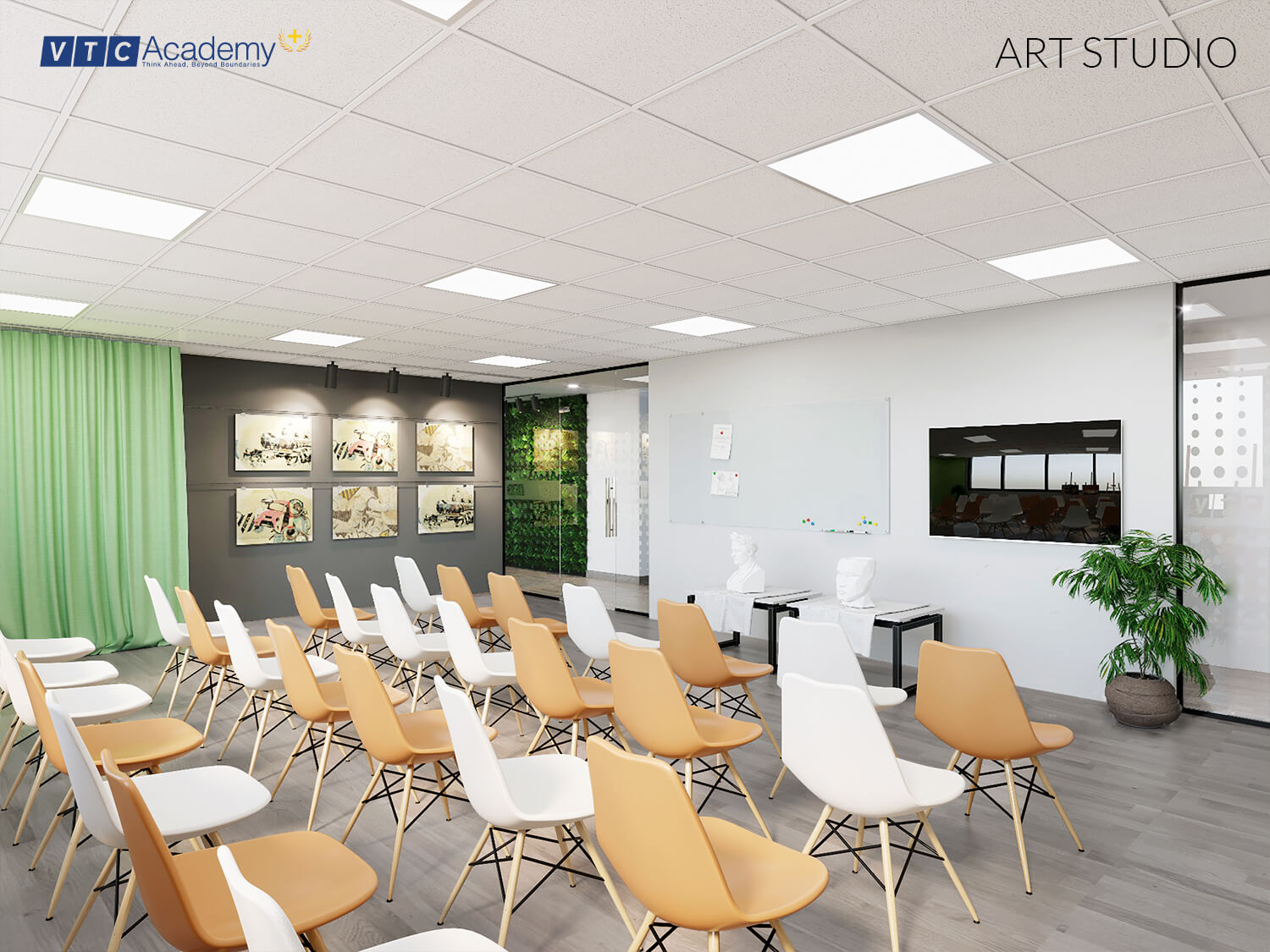 Review VTC Academy: Đã mắt ngắm Học viện VTC Academy Plus đẳng cấp quốc tế sắp ra mắt tại Hà Nội 11 co so vat chat vtc academy plus 10