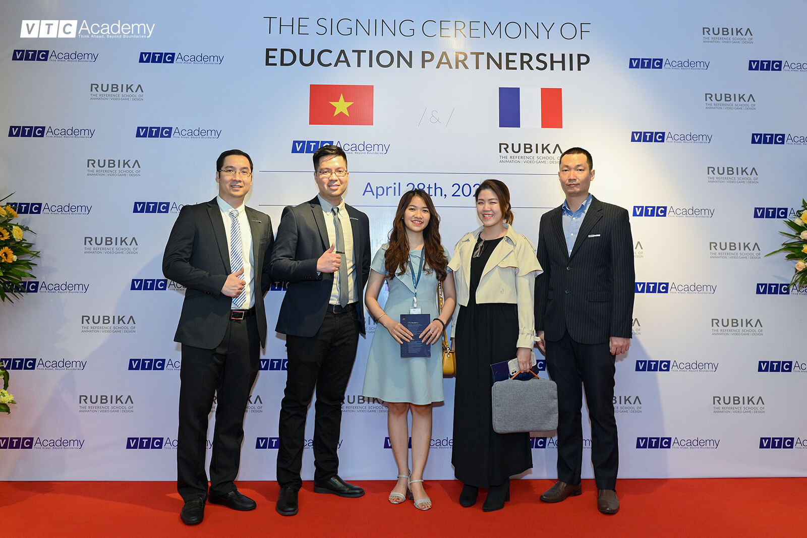 Review VTC Academy: VTC Academy ký kết thỏa thuận hợp tác giáo dục cùng Viện Thiết kế quốc tế RUBIKA (Pháp) 5 ky ket rubika 1