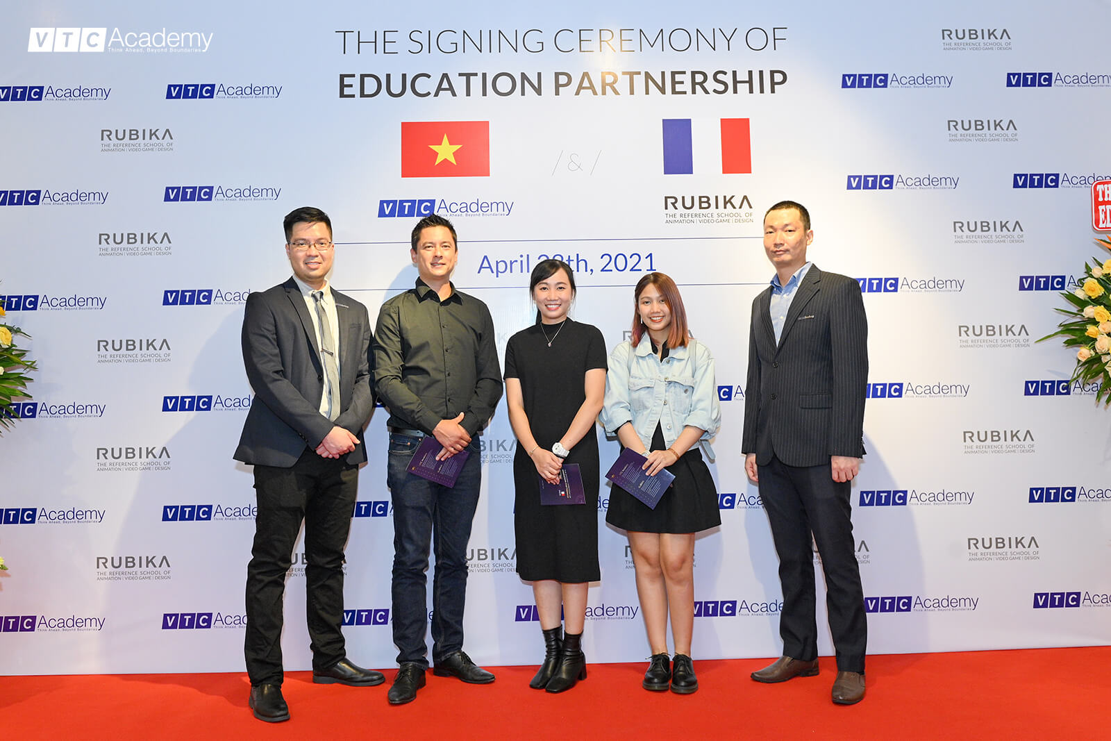 Review VTC Academy: VTC Academy ký kết thỏa thuận hợp tác giáo dục cùng Viện Thiết kế quốc tế RUBIKA (Pháp) 7 ky ket rubika 6