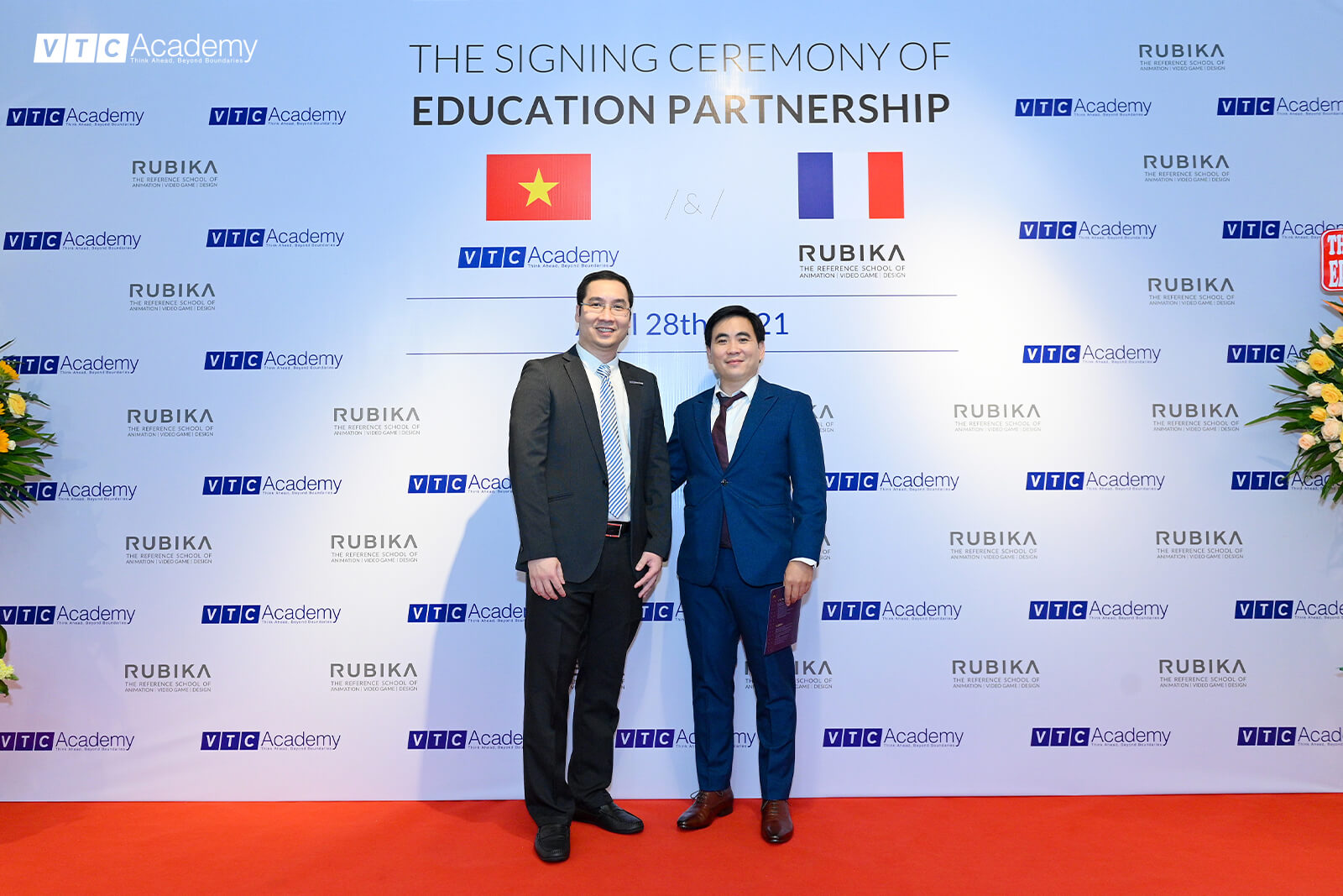 Review VTC Academy: VTC Academy ký kết thỏa thuận hợp tác giáo dục cùng Viện Thiết kế quốc tế RUBIKA (Pháp) 3 ky ket rubika 7