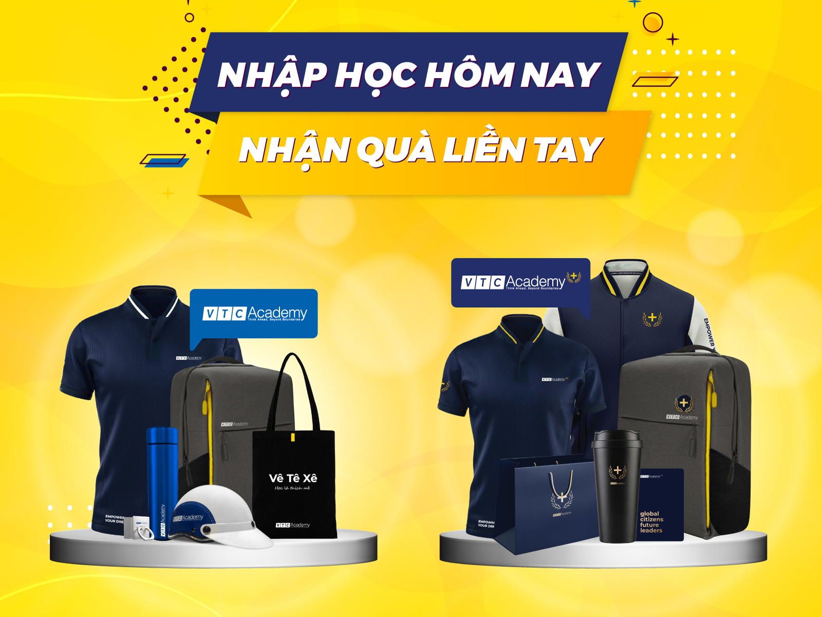 Điểm khác biệt giữa chương trình đào tạo <br>VTC Academy và VTC Academy Plus 5 bo qua tang new