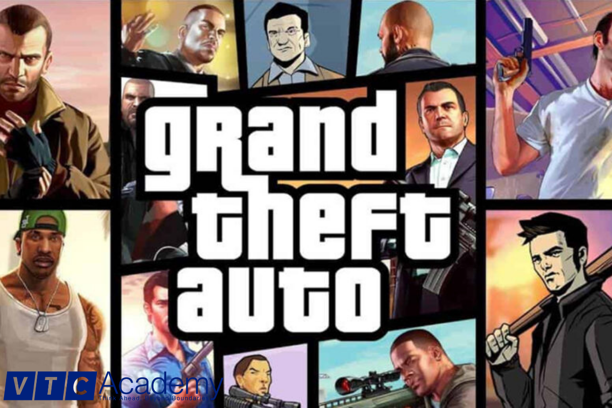 Lập trình C++ là gì mà được các nhà lập trình Game theo đuổi đến vậy? 4 Game-grand-theft-auto lập trình bởi C++