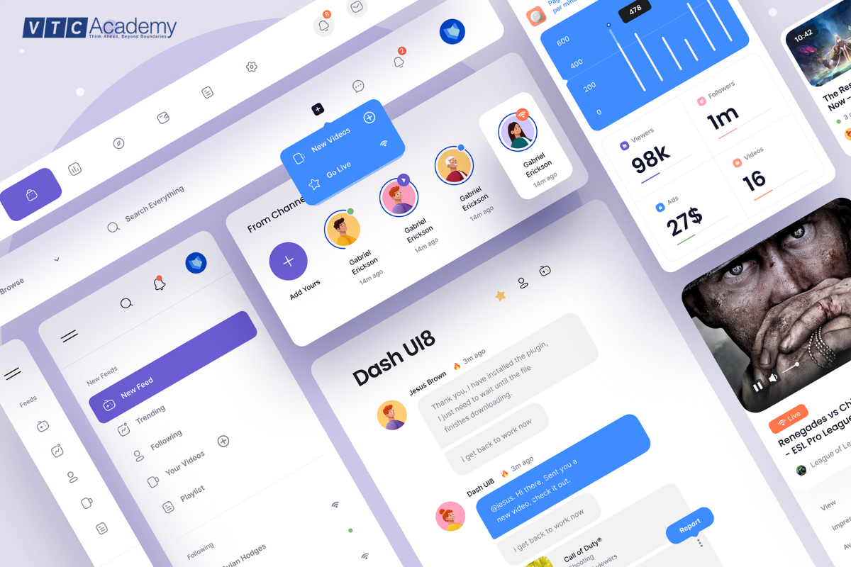 Visual Design là gì? 101 điều thú vị về ngành này 5 ui-design-la-gi
