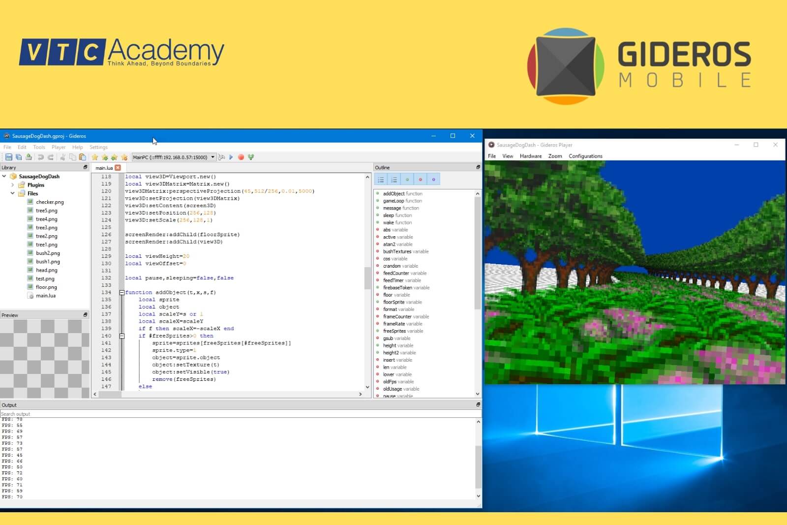 10 phần mềm làm game 3D điện thoại phổ biến nhất hiện nay 9 Gideros