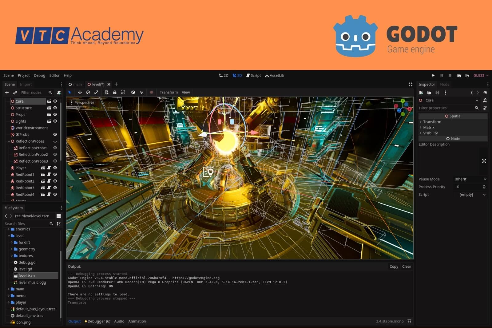 10 phần mềm làm game 3D điện thoại phổ biến nhất hiện nay 4 Godot