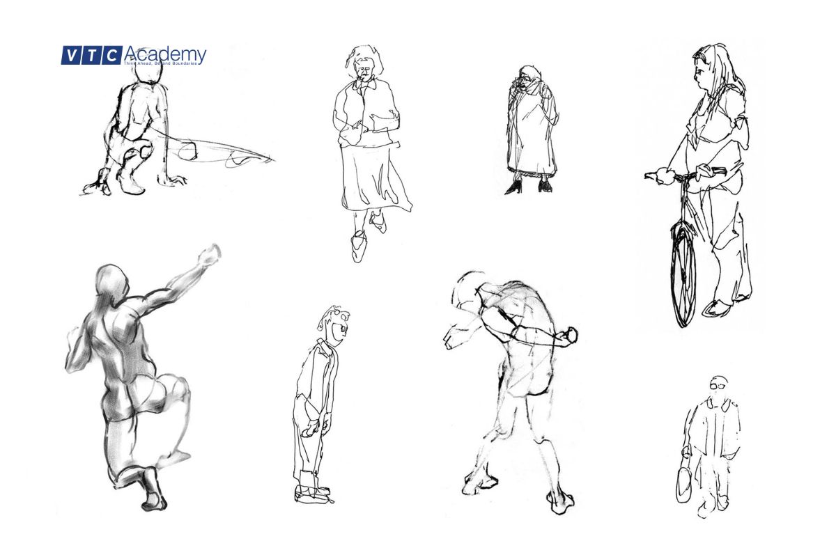 Sketch là gì? Sketchbook là gì? Chúng có quan trọng không? 3 croquis