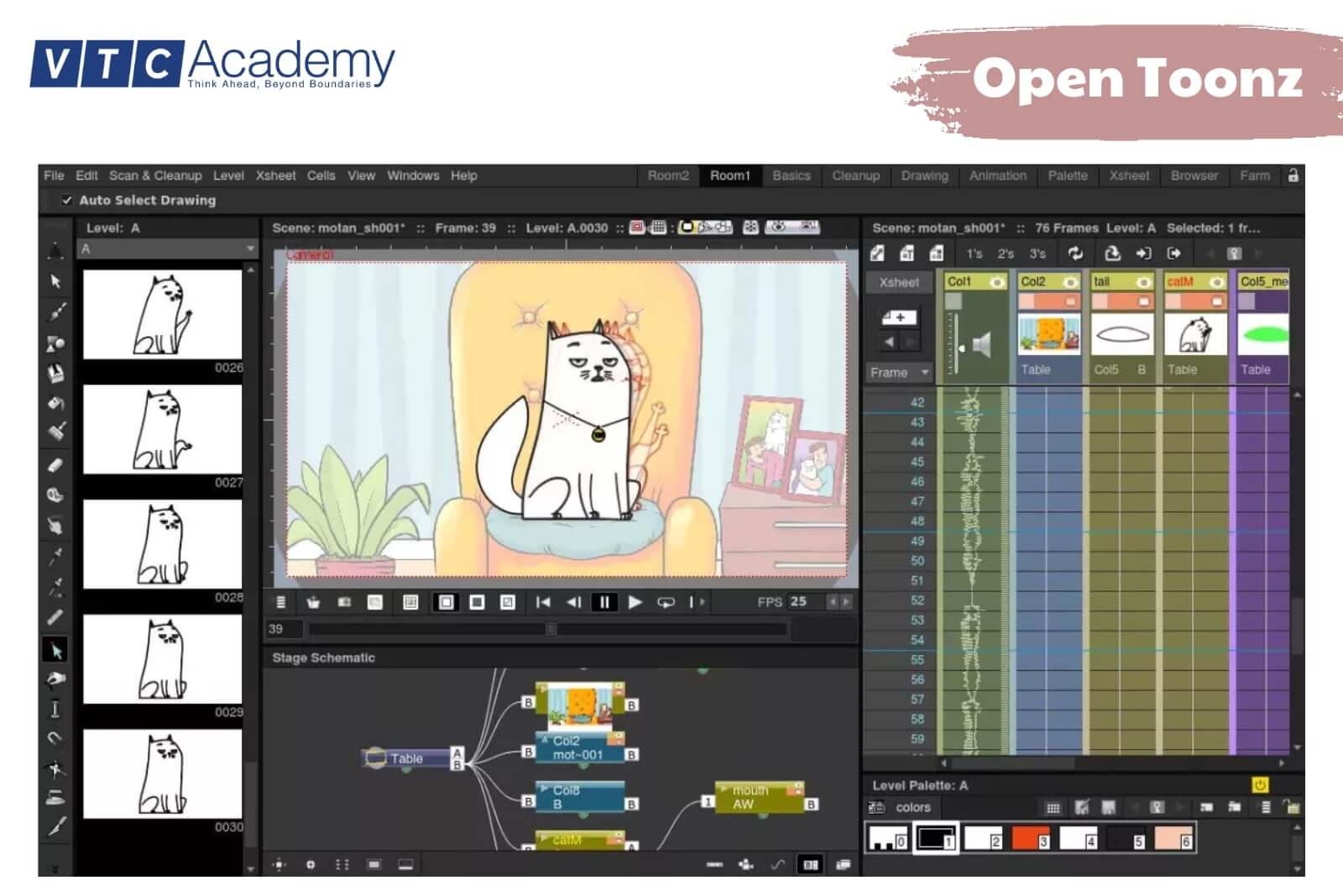 Top 10 phần mềm làm Animation phổ biến nhất trong năm 2022 7 open toonz