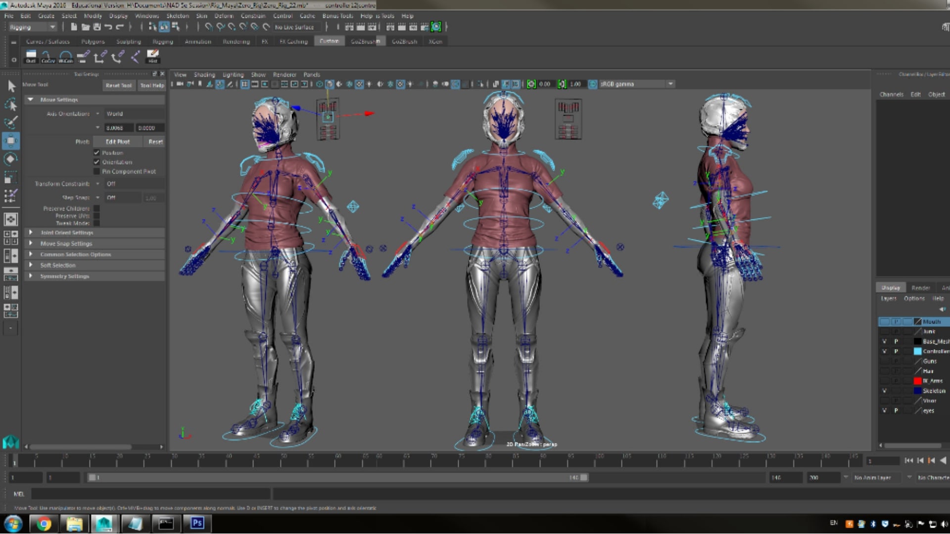 Học 3D Artist ra làm gì? Chi tiết công việc của 3D Artist 10 Rigging Artist