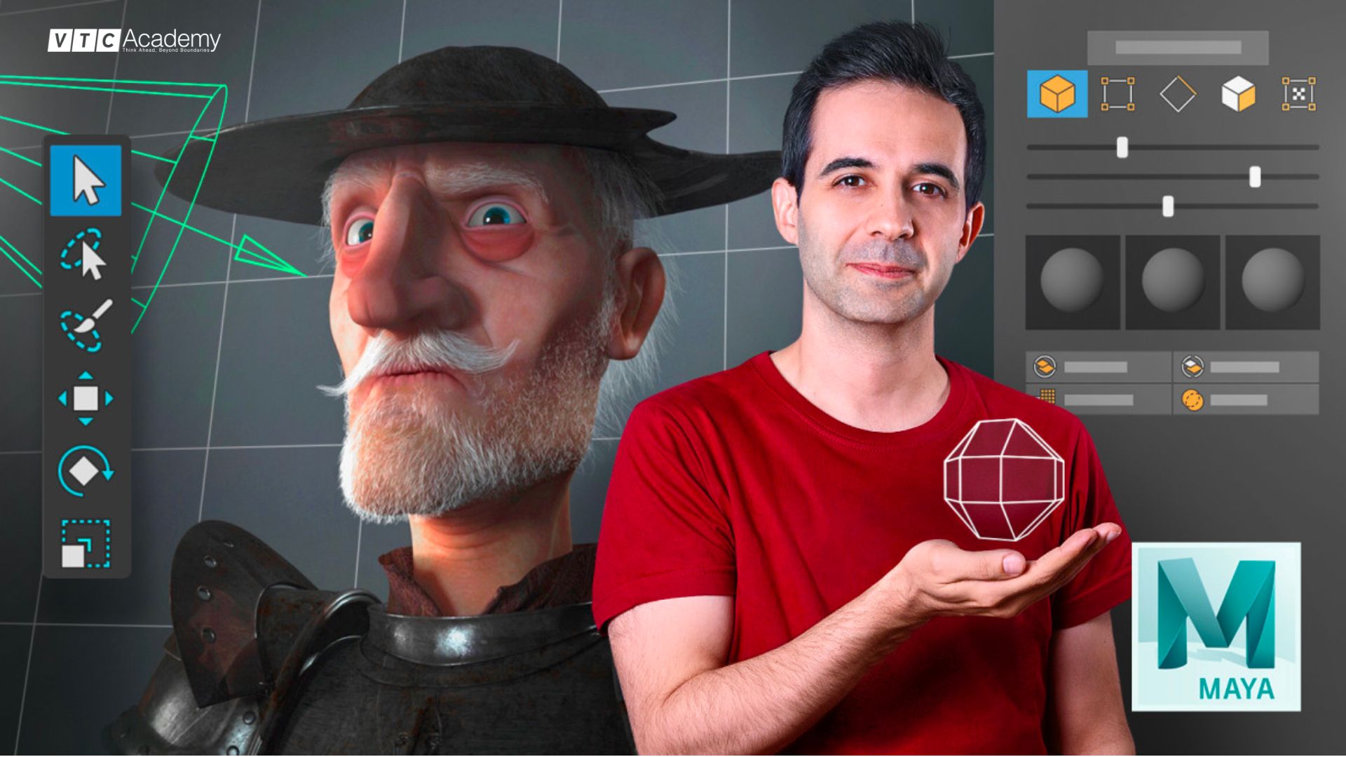 Bật mí khoá học Autodesk Maya từ Cơ bản đến Nâng cao 2 khoá học maya