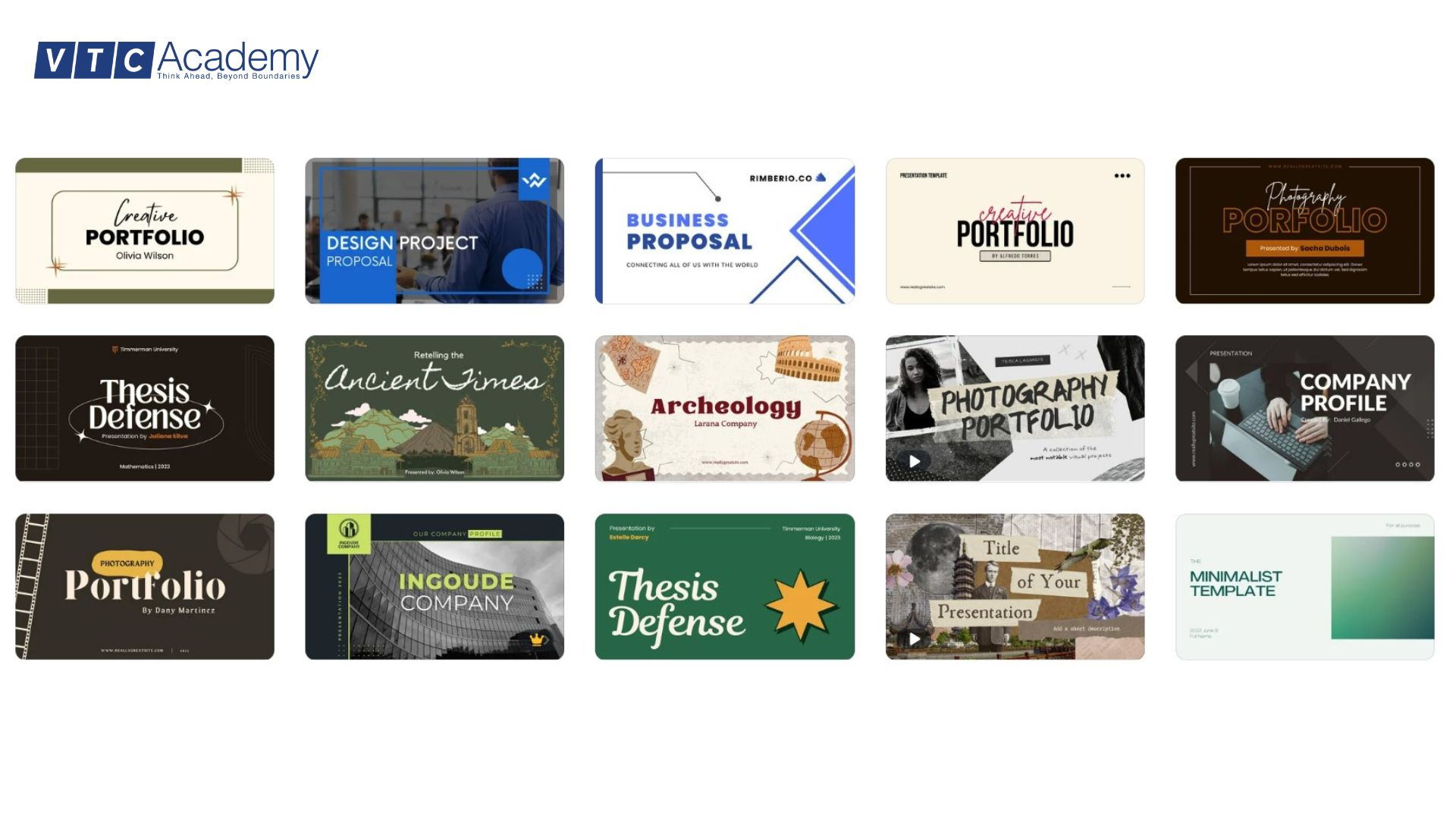 Portfolio là gì? Những cách giúp Portfolio trở nên chuyên nghiệp 15 canva