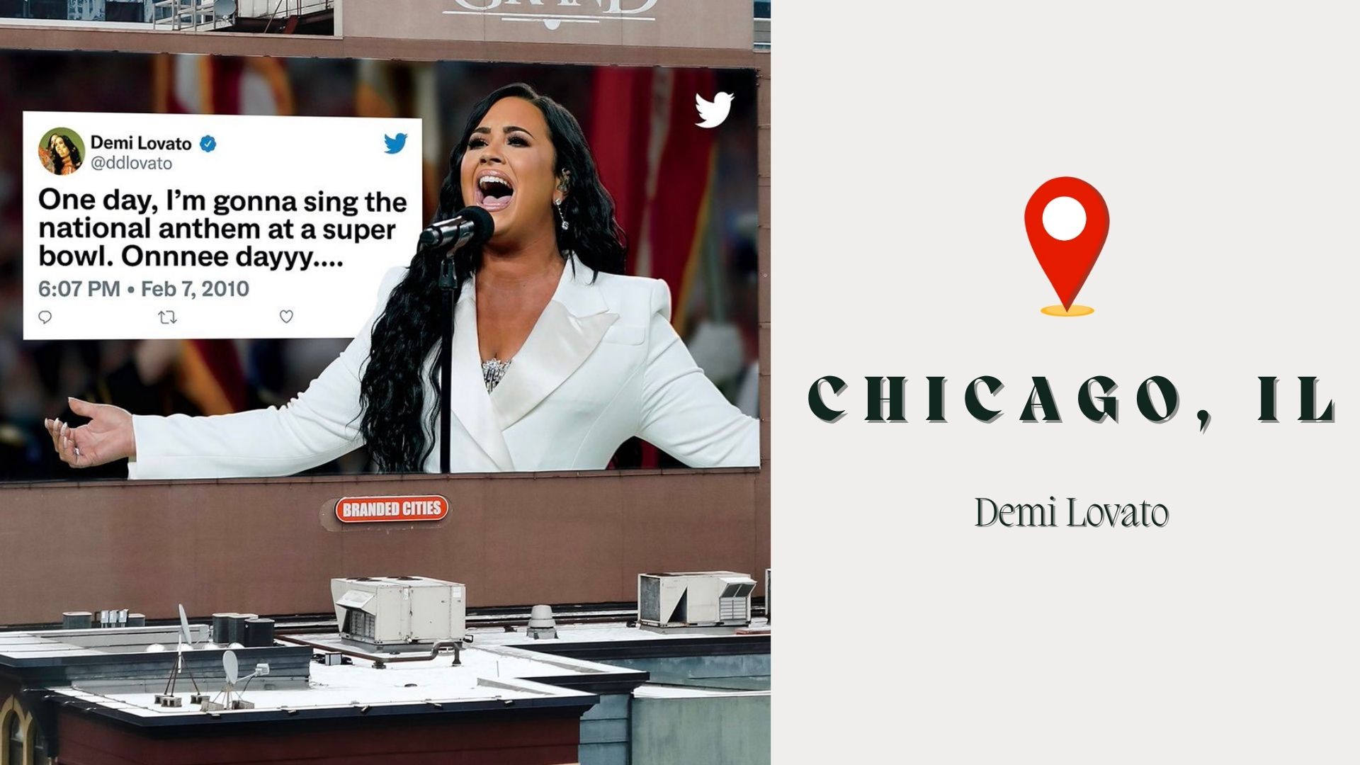 Nhìn lại: Top 5 chiến dịch Social Media Marketing thành công nhất 2022 9 OOH tại Chicago của Twitter