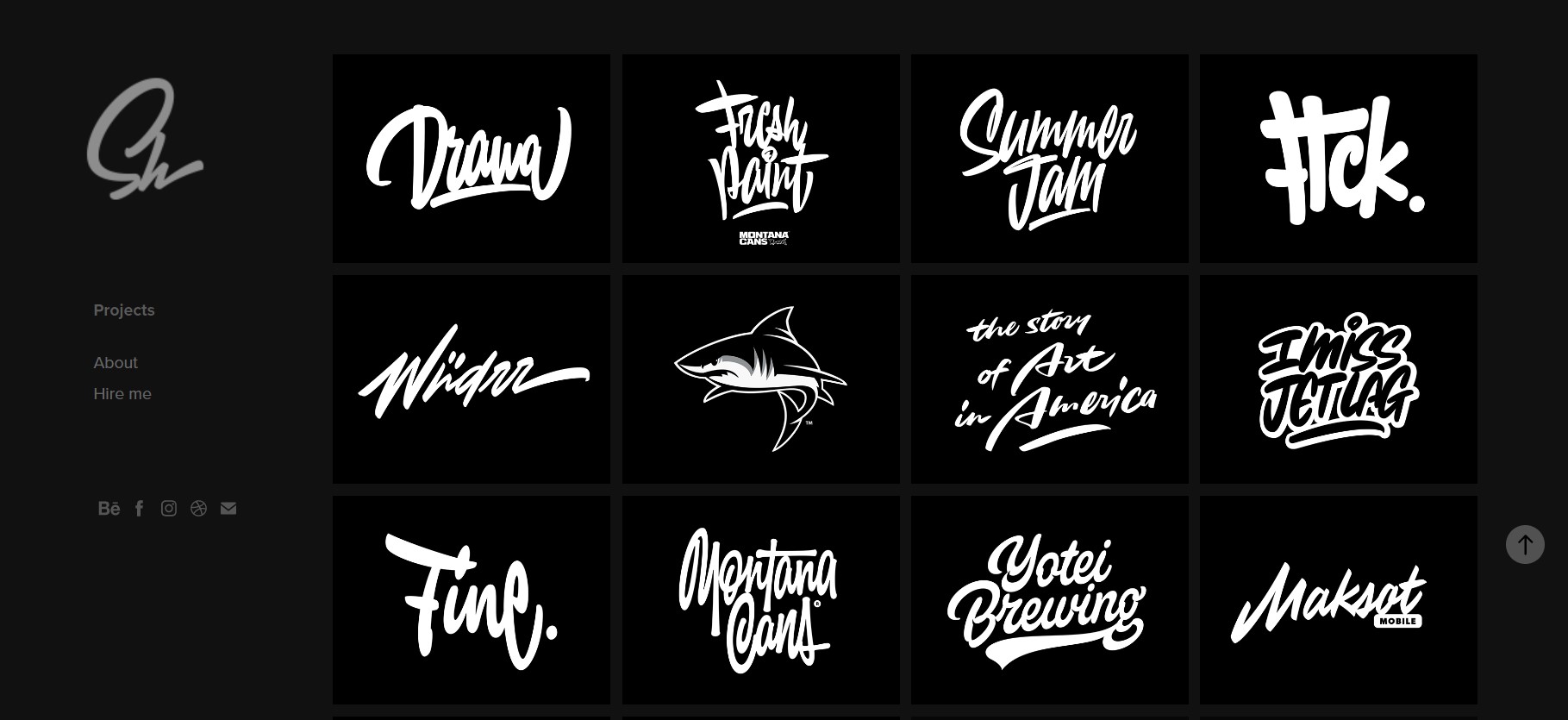 Portfolio là gì? 4 bước tạo ra một Portfolio ấn tượng và chuyên nghiệp 18 portfolio-sergey-shapiro-1