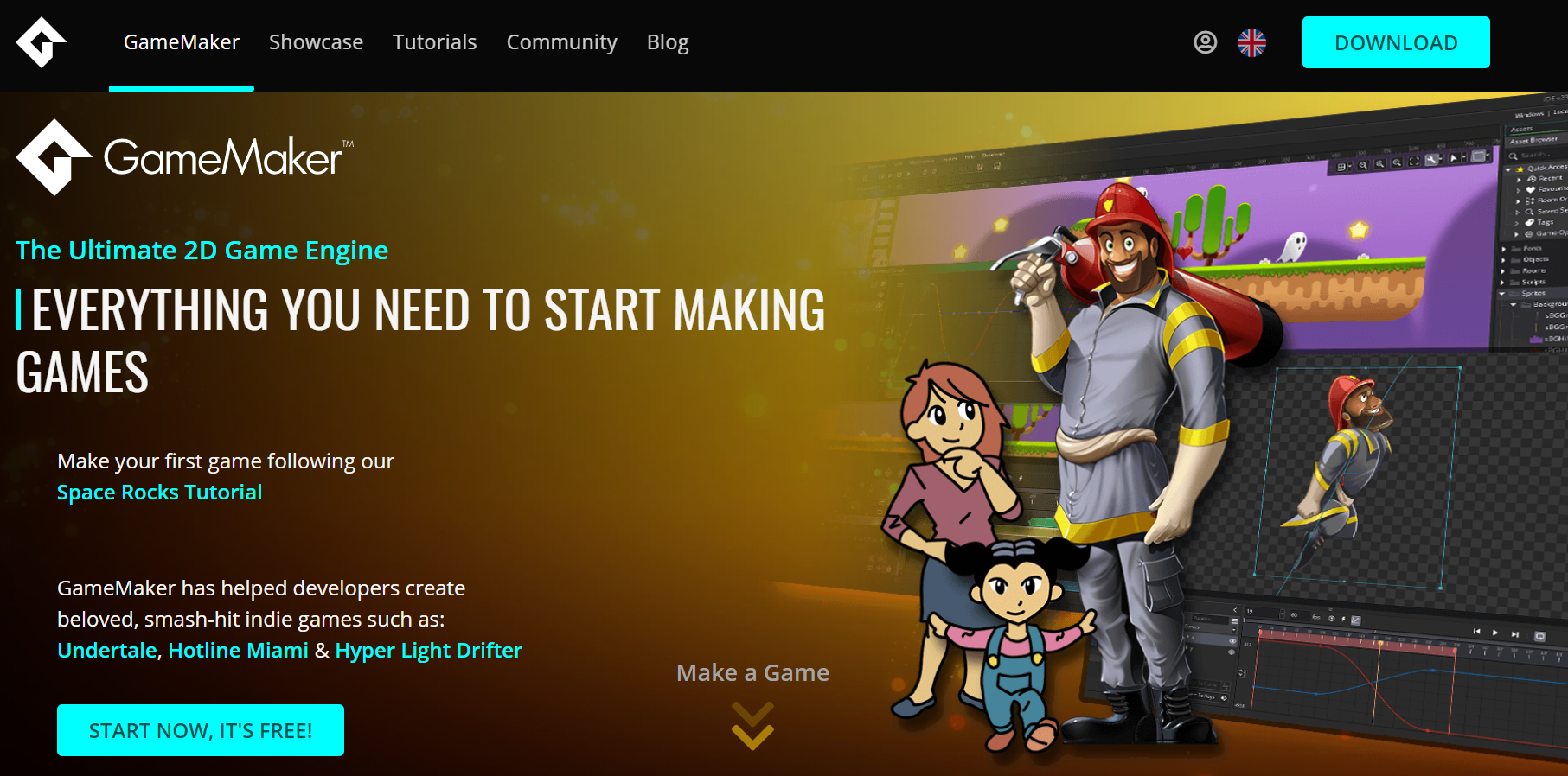 Học lập trình game bắt đầu từ đâu? Chi tiết lộ trình cho người mới 2024 8 game-maker-studio