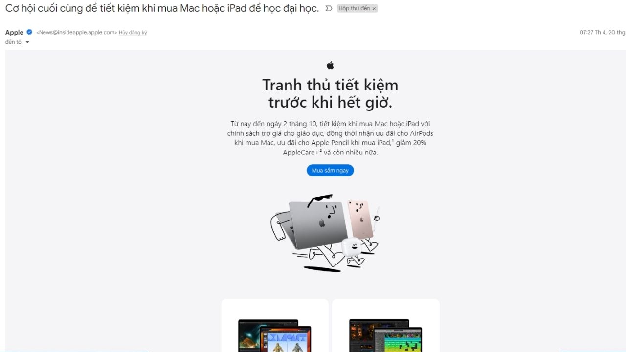 Email Marketing là gì? 5 bước làm Email Marketing hiệu quả cho doanh nghiệp 8 email-thoi-gian-co-han