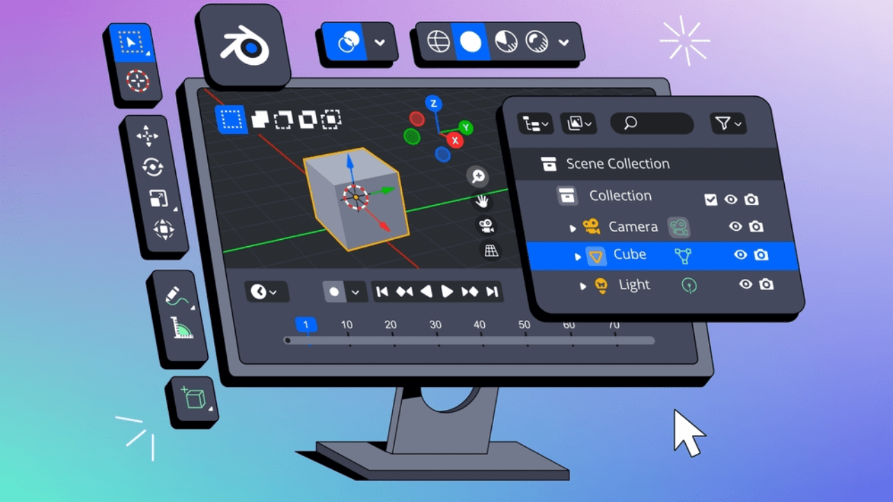 Các bước cơ bản để bạn thiết kế nhân vật hoạt hình dễ dàng 6 phầm mềm 2d, 3d thiết kế nhân vật