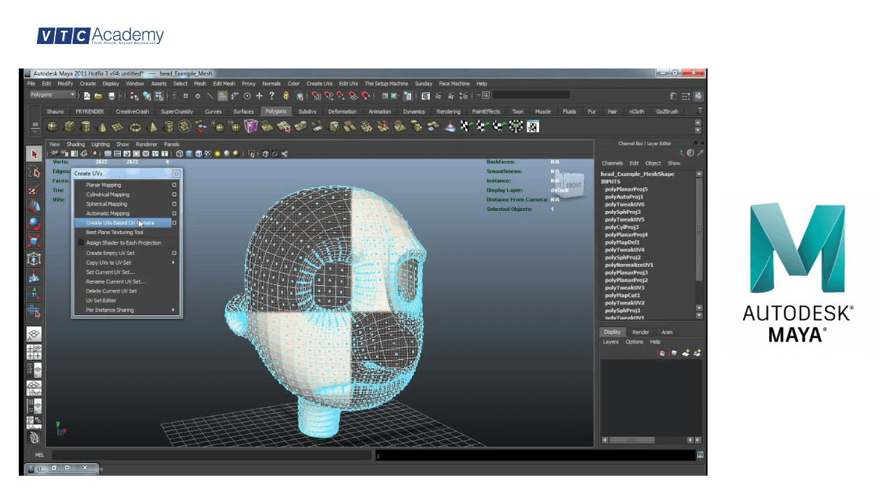 Hướng dẫn cách làm video 3D Animation từ cơ bản đến nâng cao 6 Maya