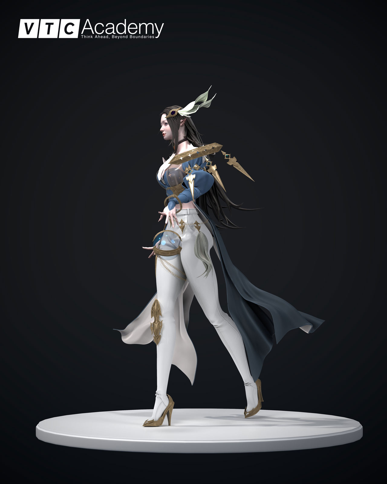 Nhân vật 3D của Xuân Úy