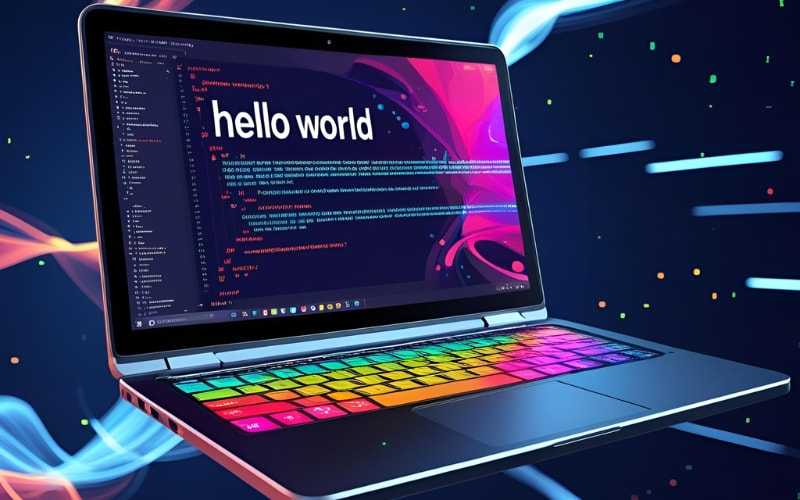 Hành trang học lập trình: Cẩm nang A-Z để khởi đầu đúng đắn 5 Bước khởi động đầu tiên: "Hello World" và hơn thế nữa