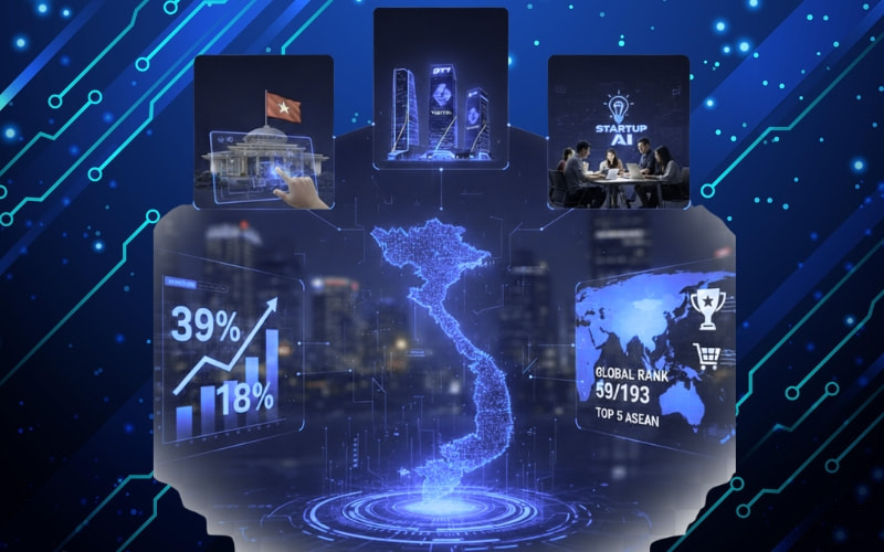 Phân tích toàn cảnh về AI cho Doanh nghiệp: Từ nhận thức chiến lược đến lộ trình hành động 4 Toàn cảnh thị trường AI tại Việt Nam - Bối cảnh và cơ hội