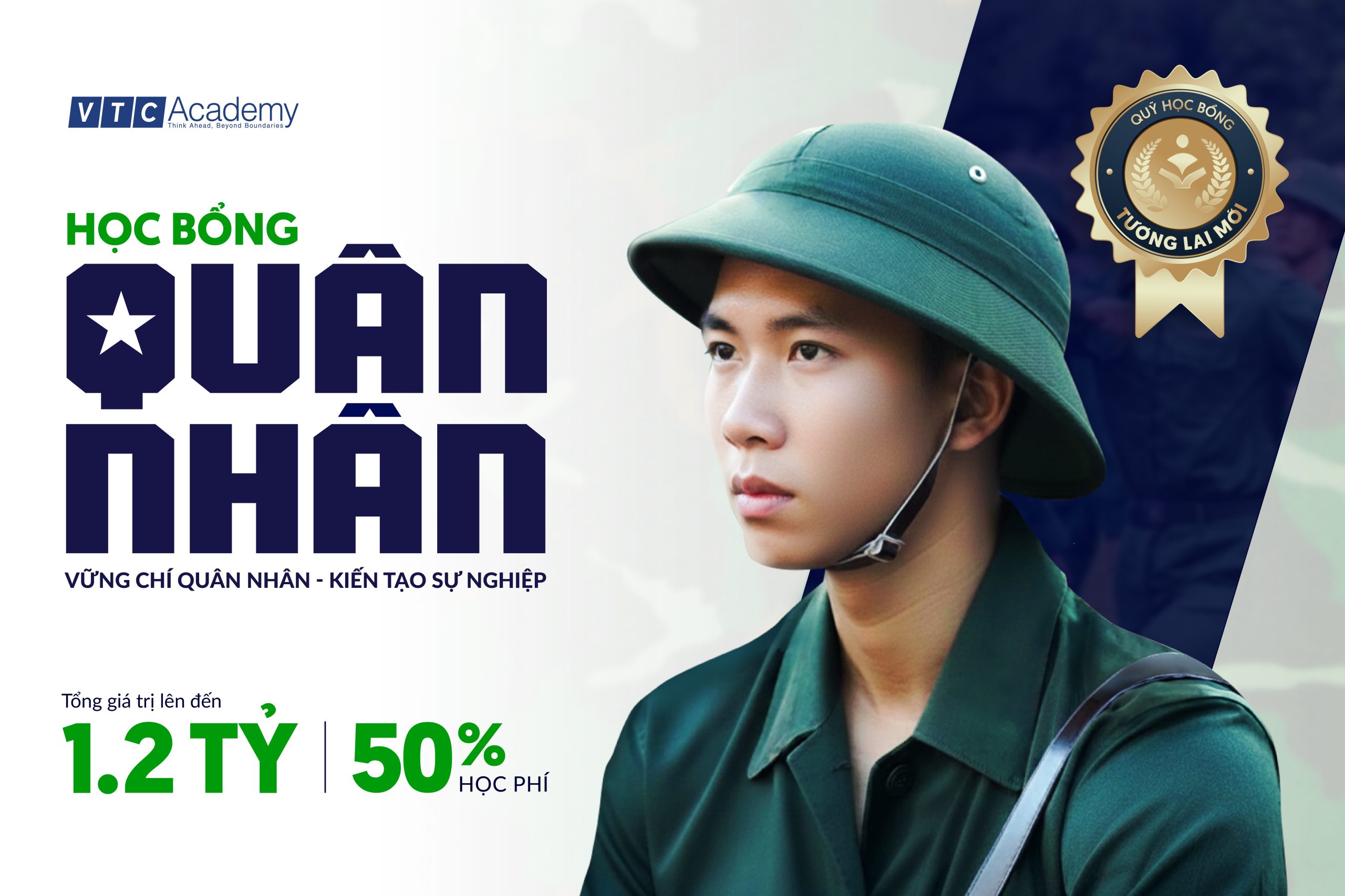 CÔNG BỐ HỌC BỔNG QUÂN NHÂN VTC ACADEMY 2026: Chương trình đồng hành cùng quân nhân xuất ngũ trên hành trình xây dựng sự nghiệp bền vững